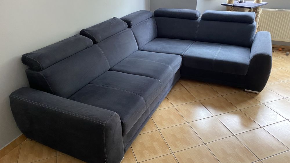 Narożnik z funkcją spania