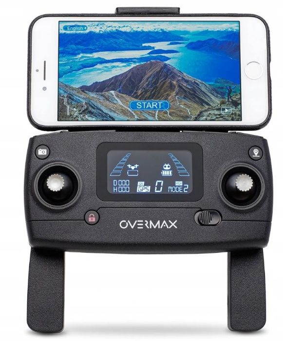 Dron OVERMAX X Bee Drone FOLD ONE GPS WiFi Kamera 4K FPV Quadrocopter