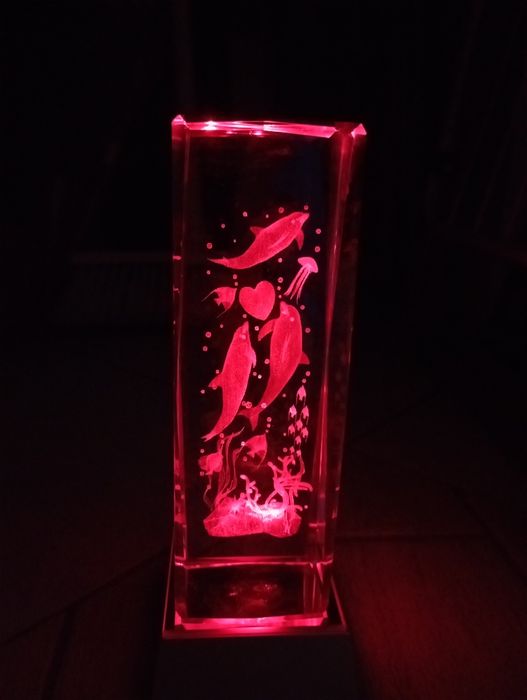 Lampka/szklana ozdoba