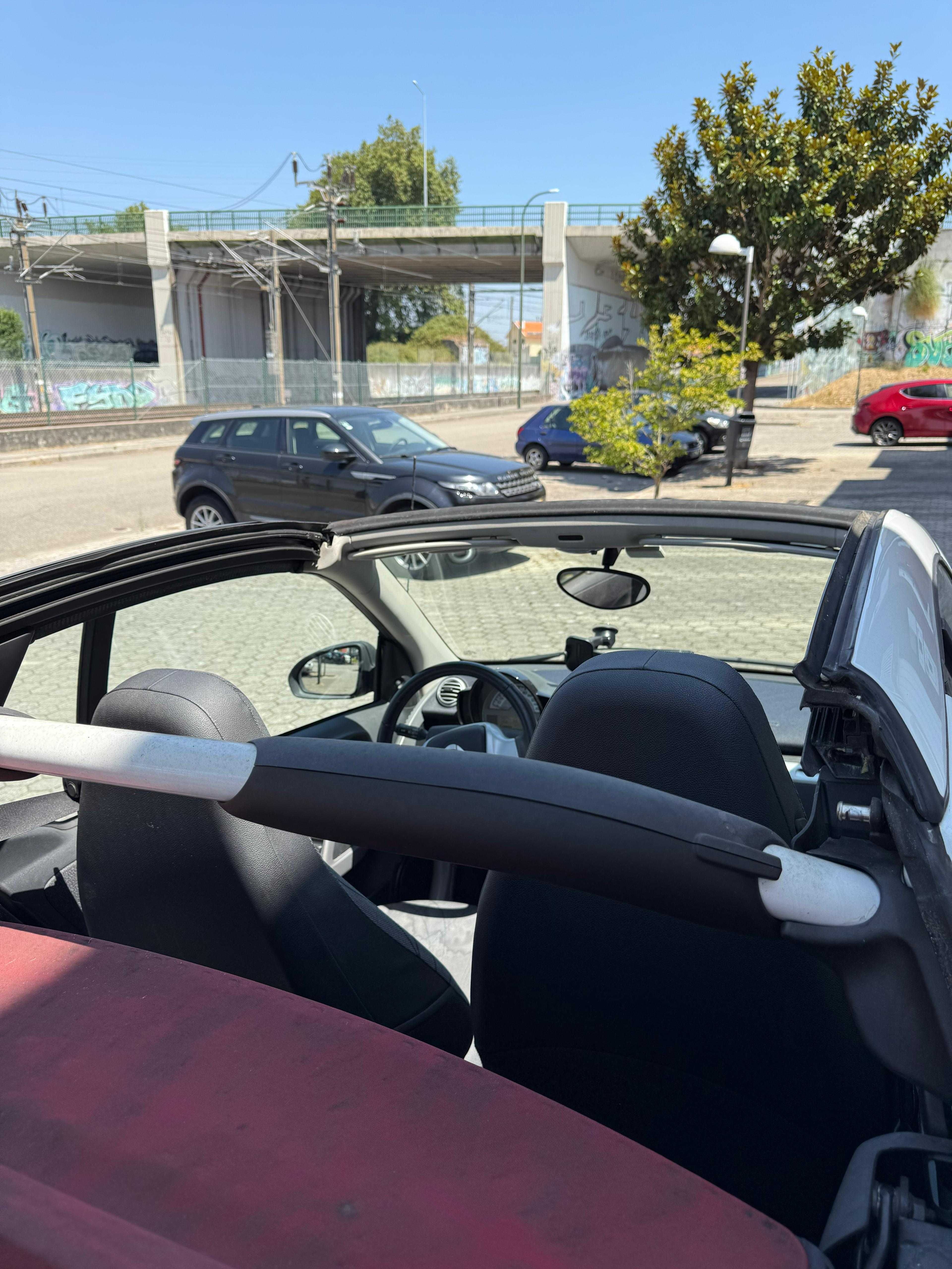 SMART FORTWO CABRIO 1.0 mhd branco/vermelho