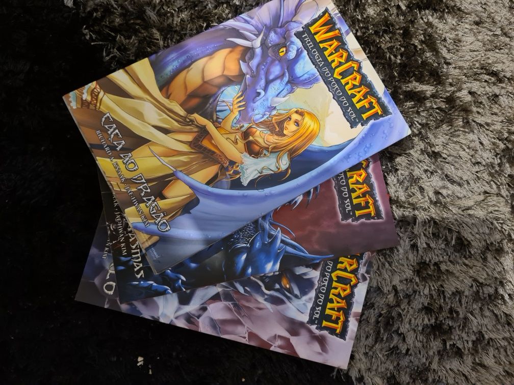 Livros "WarCraft" Manga