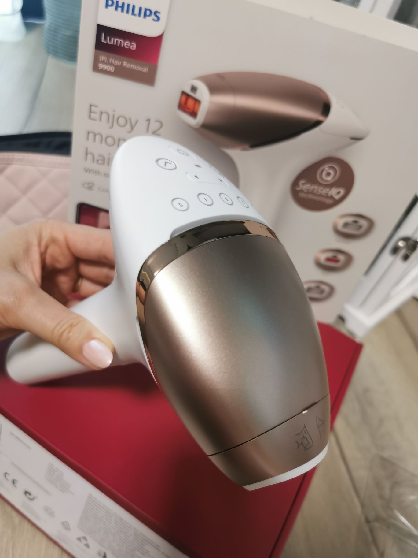 Depilator laserowy Philips Lumea 9900 IPL BRI973 00 SKIN AI z gwarancj