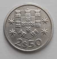 2$50 de 1966 Republica Portuguesa