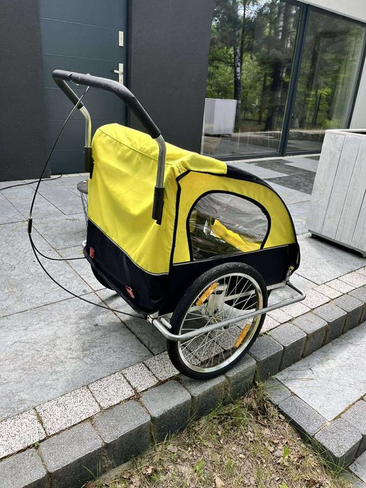 Wózek rowerowy XL 2 osoby, przyczepa rowerowa 2x dzieci
