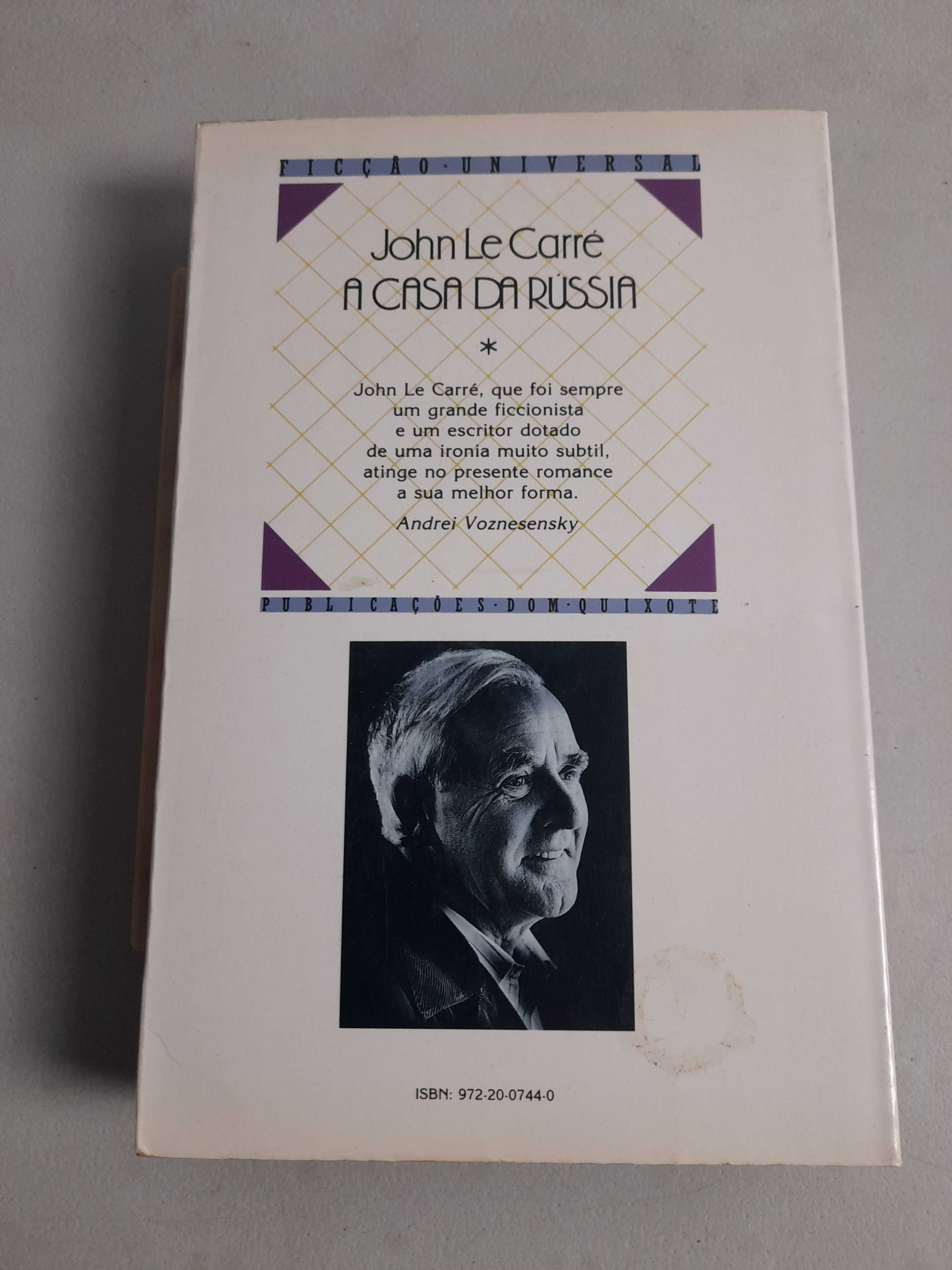 Livro Ref-PVI - Jonh Le Carré - a casa da rússia