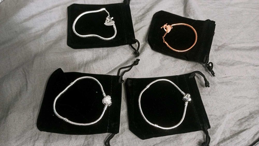 WALENTYNKI Bransoletka na charmsy Pandora serduszko. NOWA. Prezent