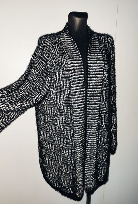 Długi kardigan 50/52