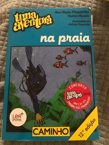 livro Uma Aventura na Praia