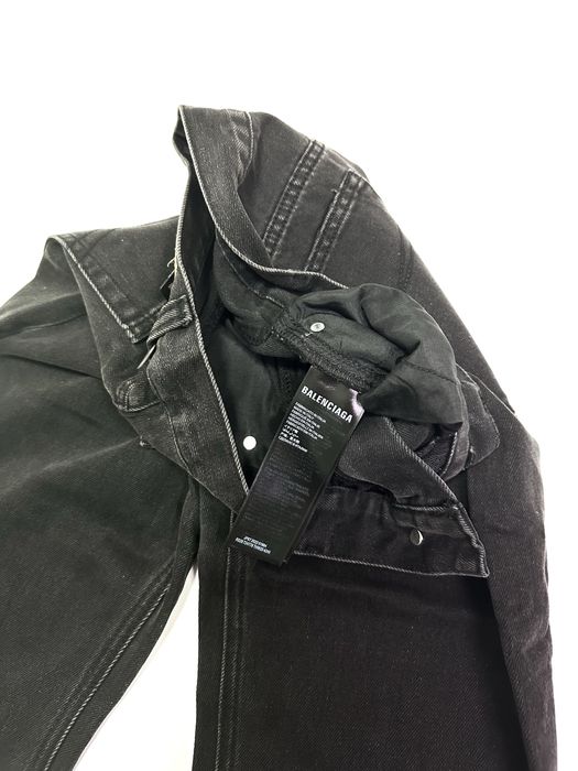 Джинсы штаны Balenciaga jeans flared opium archive erd balck M-L