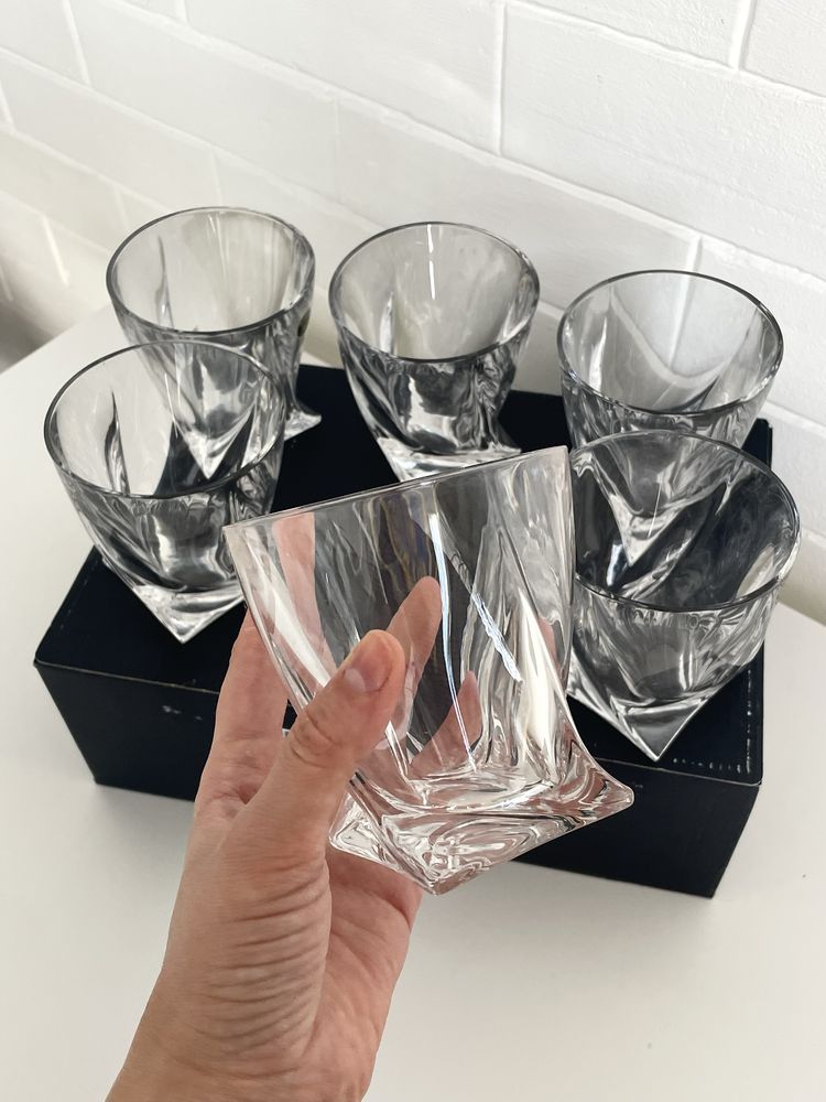 Склянки для віскі Bohemia Crystal 250ml 6шт
