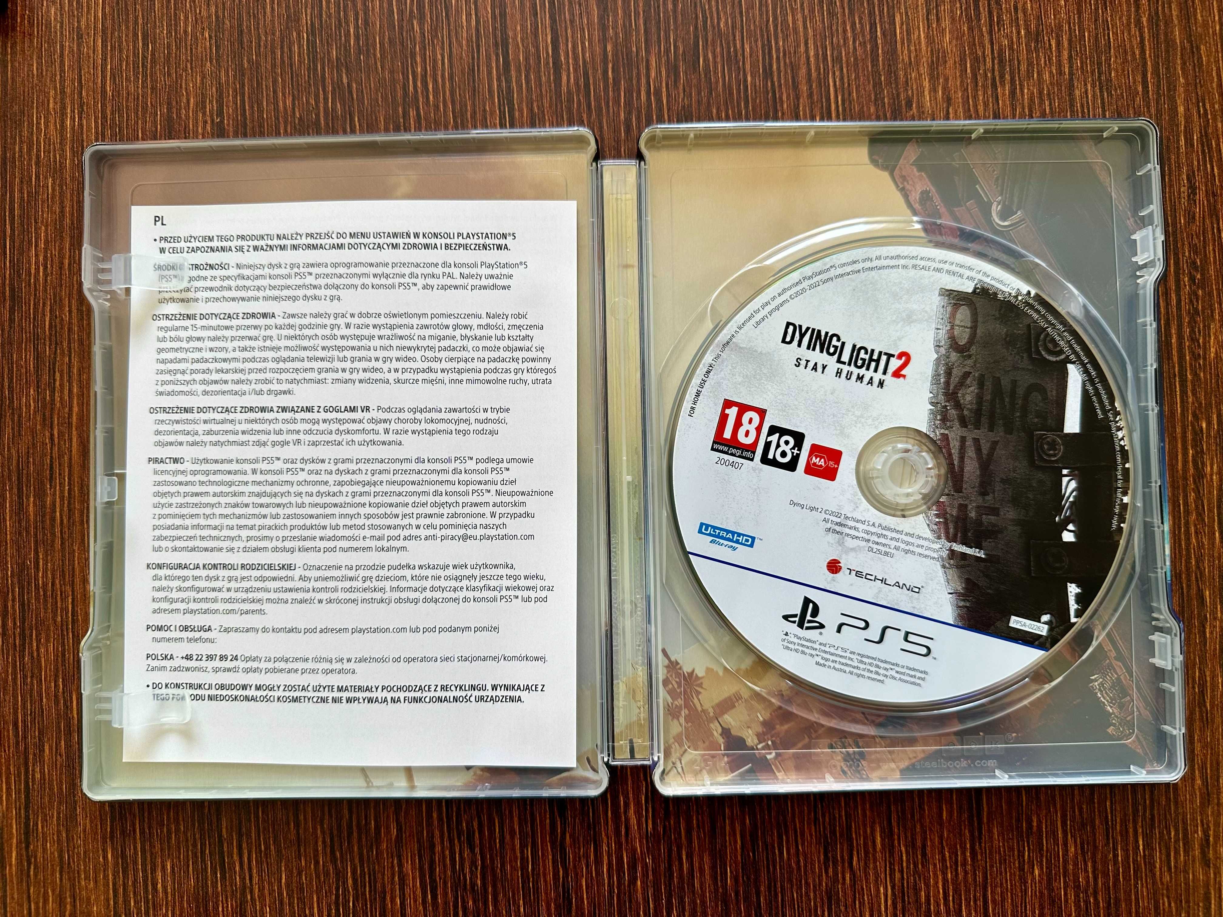 Steelbook Dying Light i Dying Light 2 Zestaw