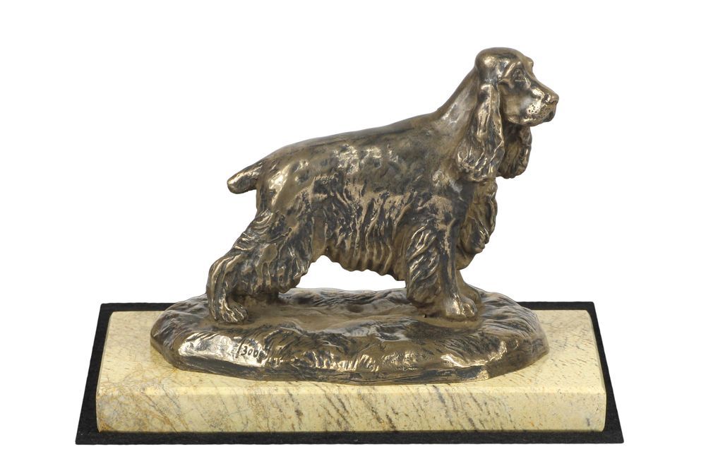 Cocker spaniel angielski statuetka na piaskowym kamieniu Art-Dog