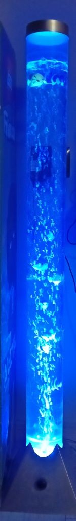 Lampa podłogowa kolumnowa rybki