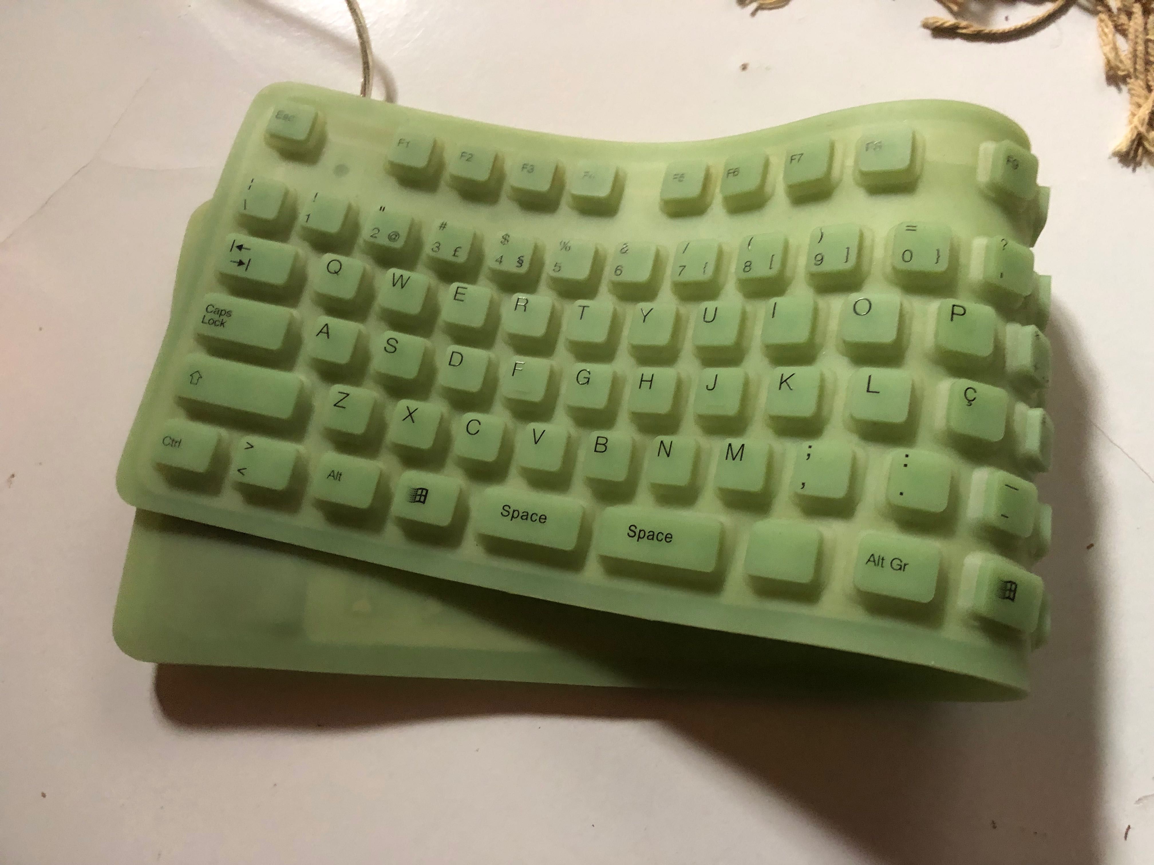 Teclado flexível