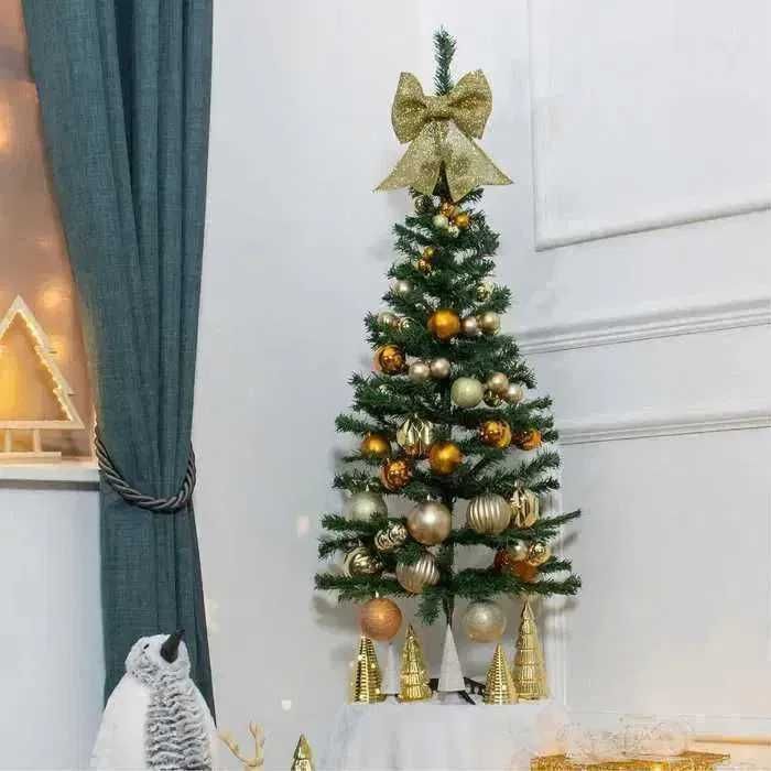 CHOINKA SZTUCZNA GĘSTA jak żywa sosna zielona drzewko choinki 90 cm