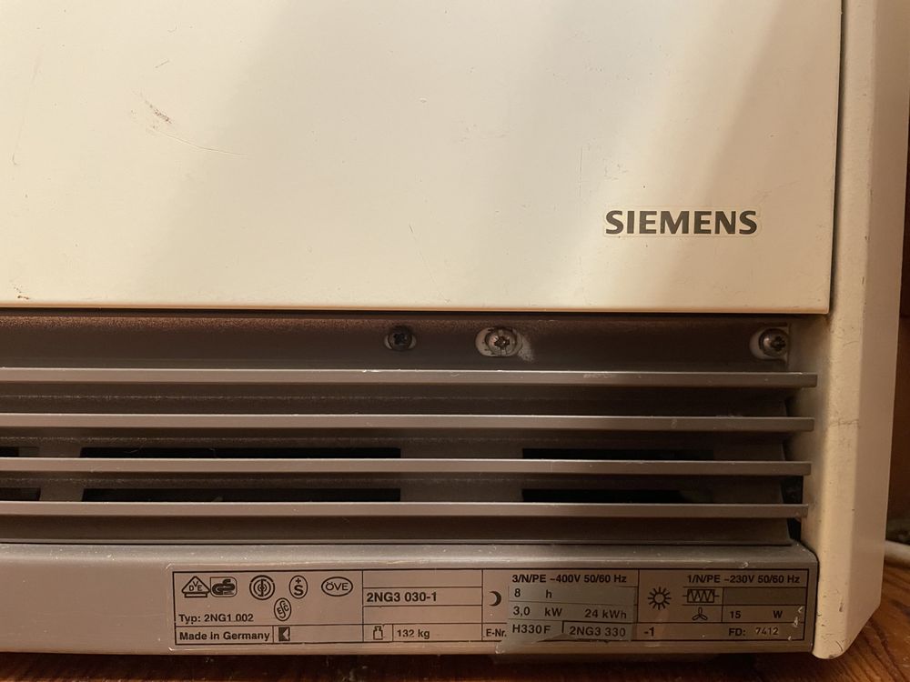 Piec akumulacyjny SIEMENS dynamiczny 1 szt.