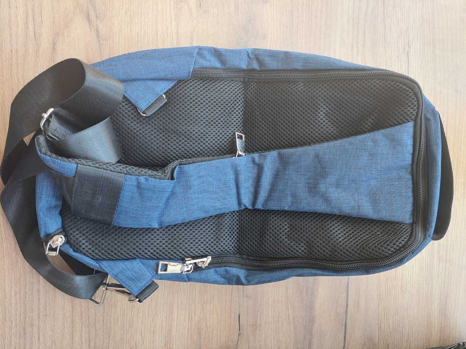 Nowy plecak na jedno ramie / torba / Di Lusso / usb / 449