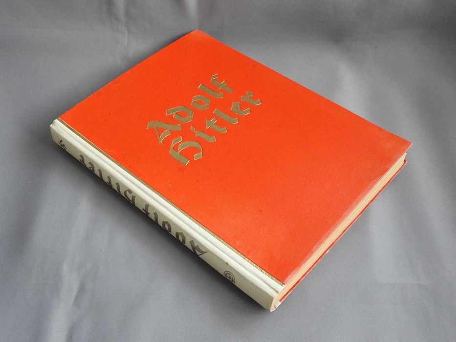 Adolf Hitler Адольф Гитлер Германия 1936 антикварный фотоальбом книга