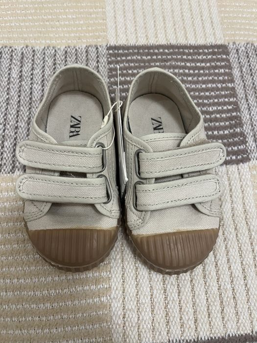 Кеди бавовняні zara 21 кросівки