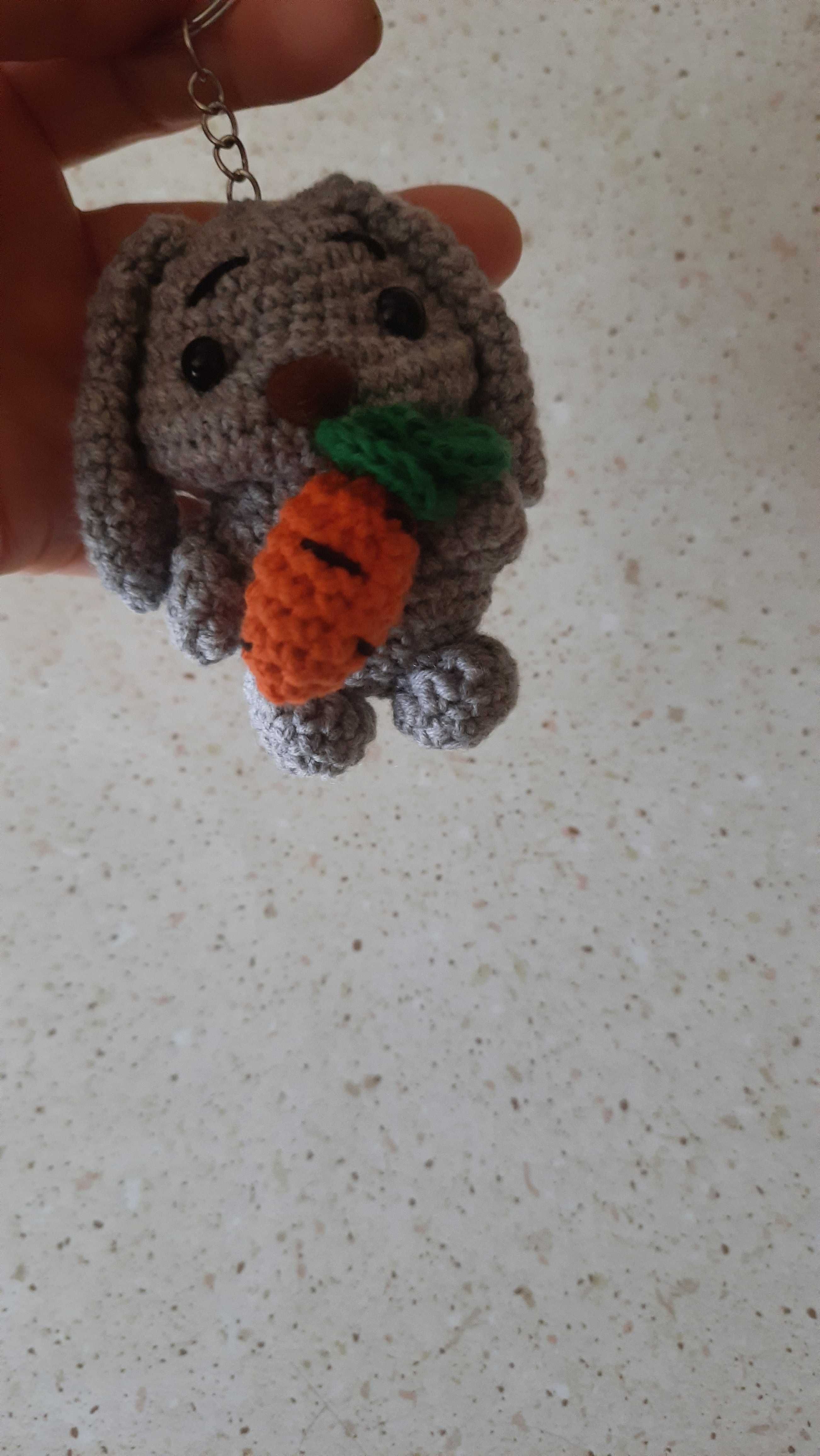 Brelok do kluczy,plecaka Amigurumi