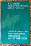 Słownik naukowo - techniczny polsko - niemiecki