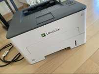 Drukarka Lexmark b2236dw wraz nowym tonerem zamiennikiem.
