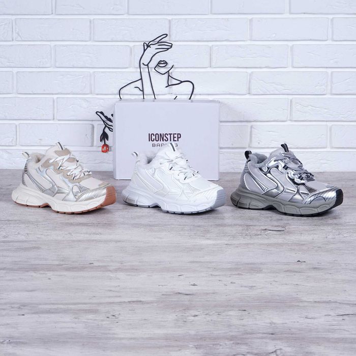 Зимові кросівки жіночі Iconstep 3xl оригінал рефлектив на хутрі 35-40р