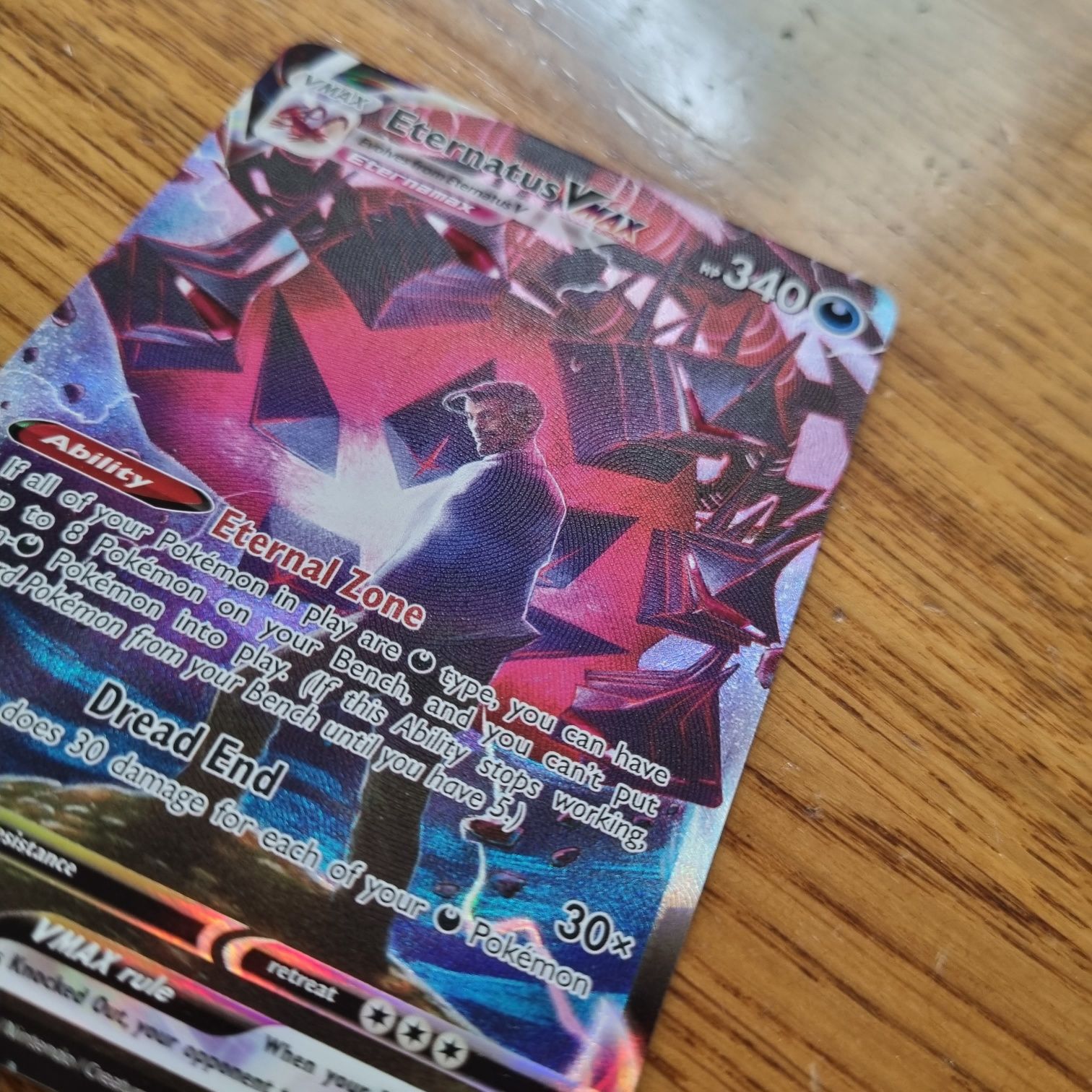 Karta Pokemon Eternatus Vmax