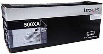 Toner LEXMARK 500XA - czarny (10000 stron) MS410 oryginalny 50F0XA0