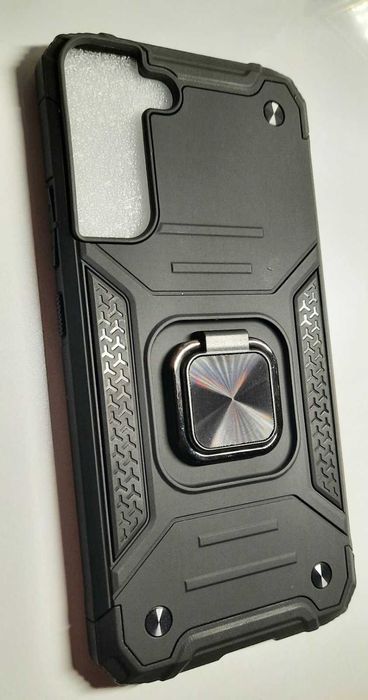 Броньований чохол бампер Aouia Samsung S22 Plus чорний