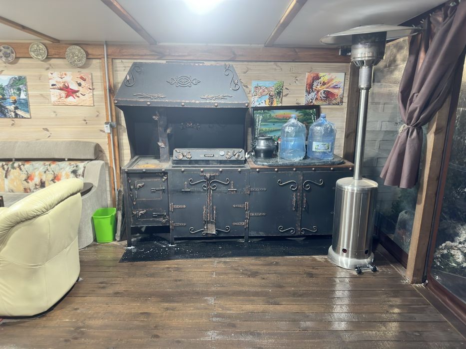 Мангал пічка. Ковані вироби