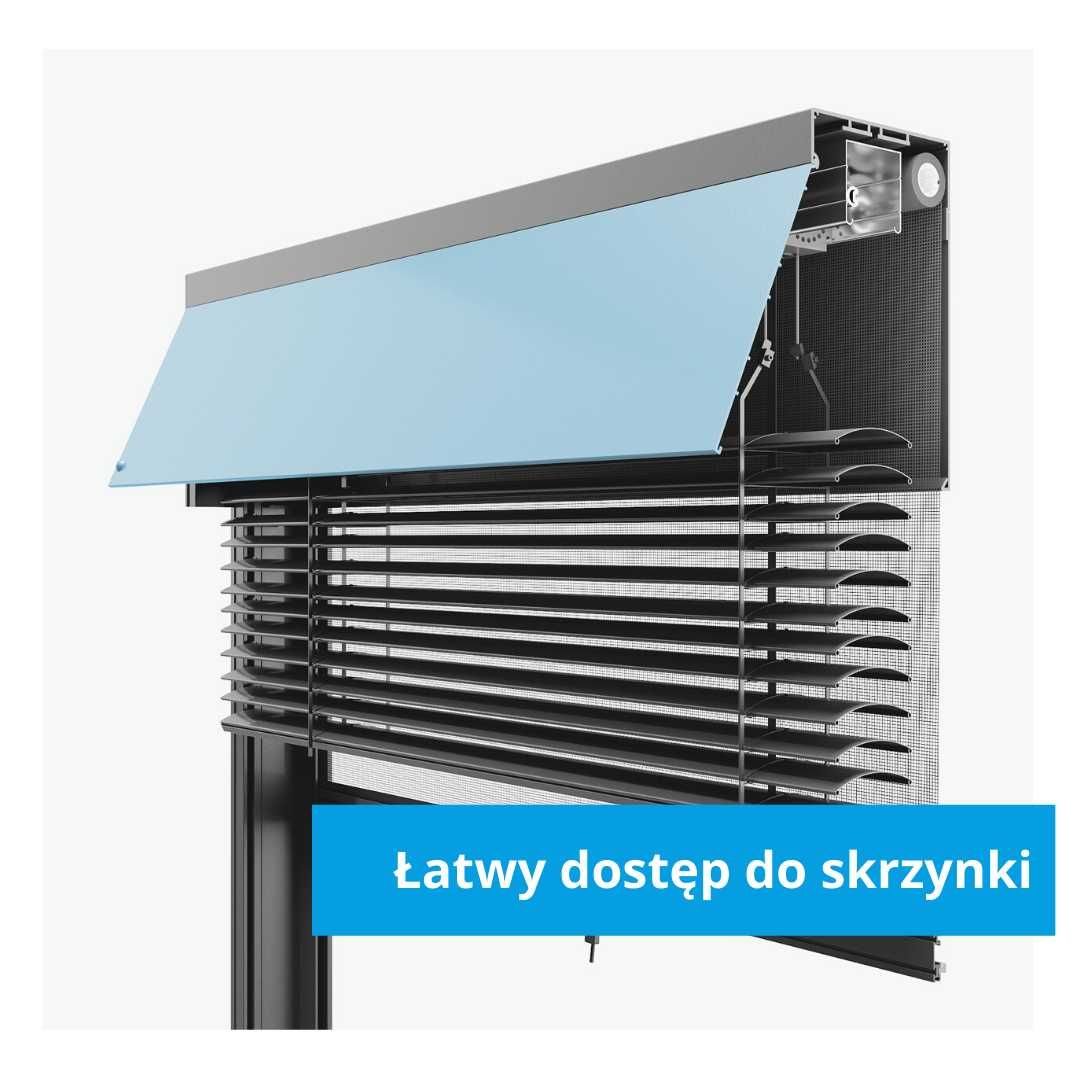 Żaluzje fasadowe z montażem Śląsk, Zagłębie i Podbeskidzie. Tanio.