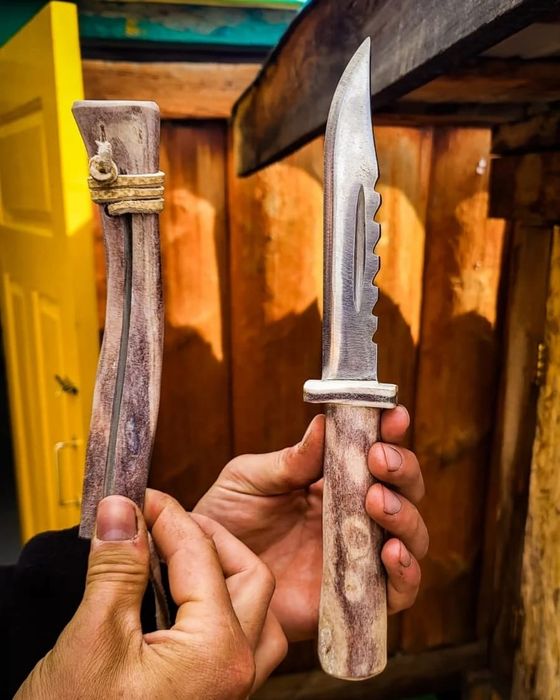 Nóż z poroża renifera OSTATNIA SZTUKA!