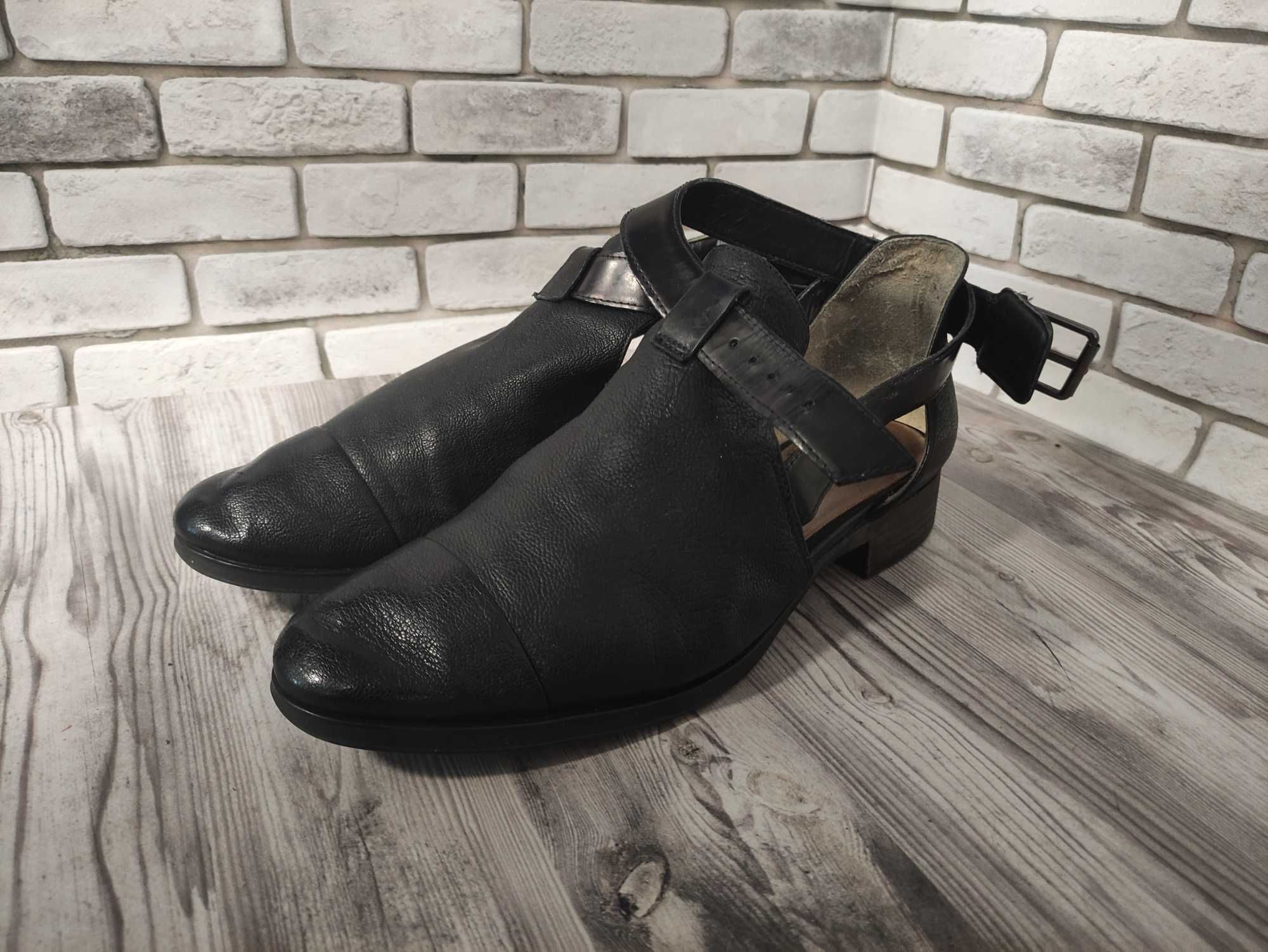 Шкіряні босоніжки Clarks, розмір 43