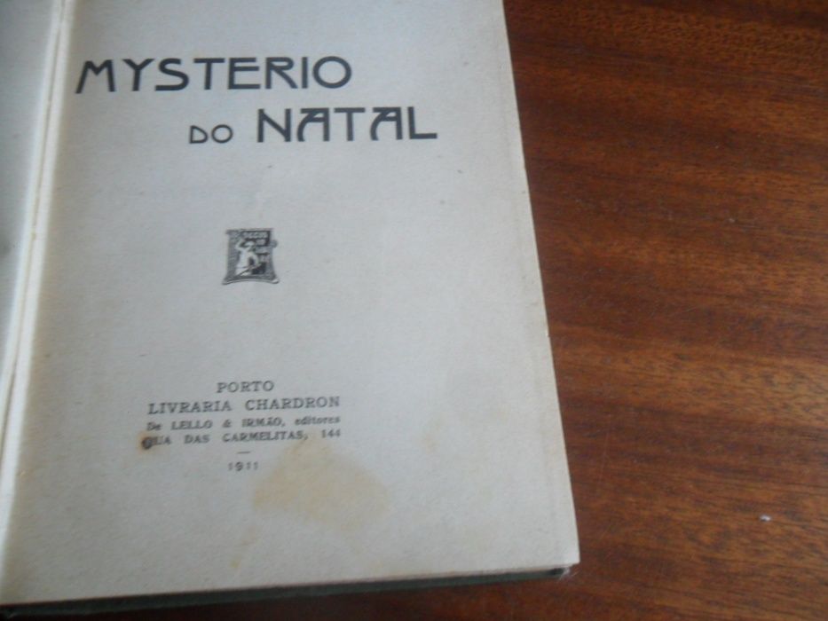 "Mysterio do Natal" de Coelho Neto - 1ª Edição de 1911