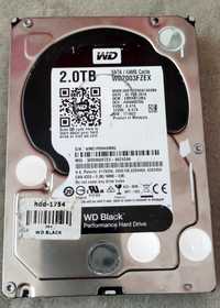 dysk twardy 3,5  2 tb  wd black 64 mb cache