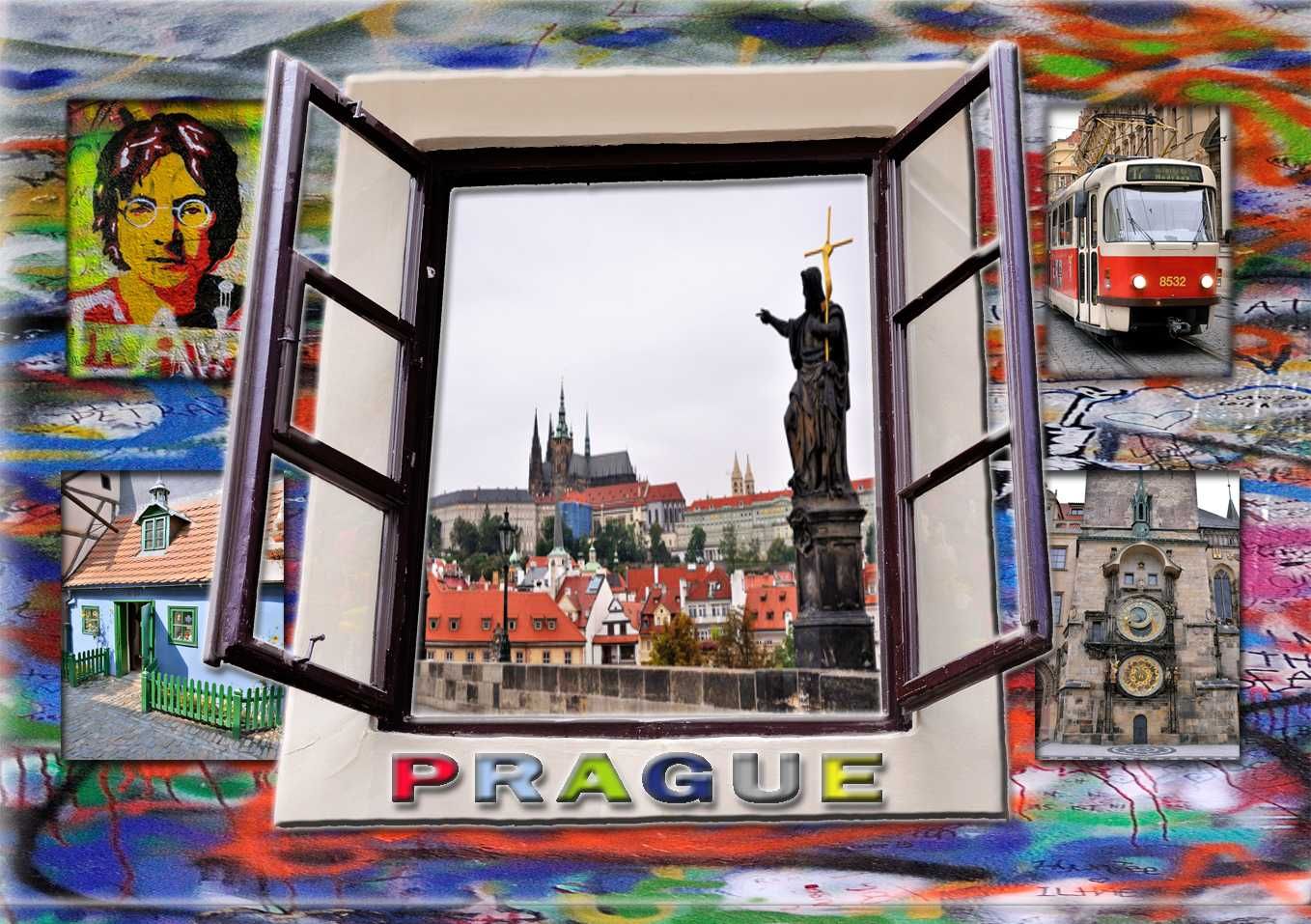 Magnes na lodówkę - Praga