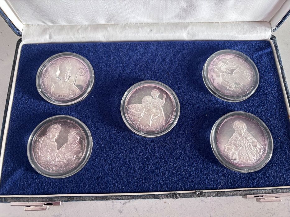 Coleção de moedas (Santos patronos)