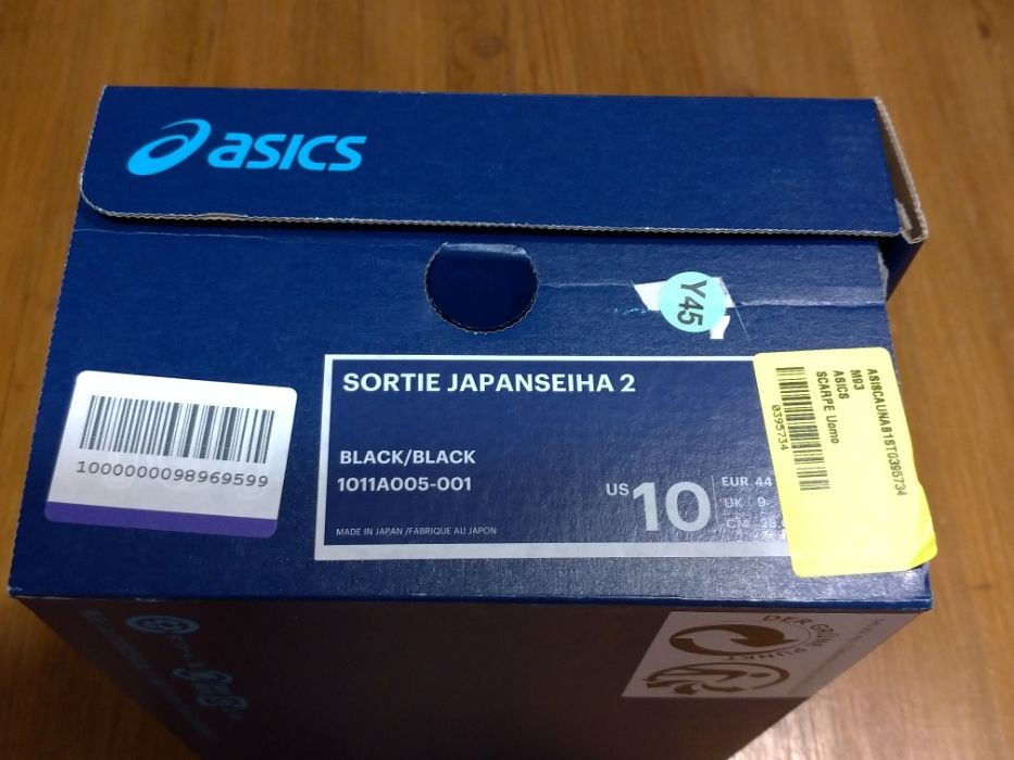 Новые кроссовки Asics Sortie Japanseiha 2 размер 44 US 10 41 42 Japan