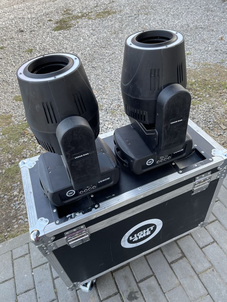 Głowica ruchoma light4me Venom spot ring 150W