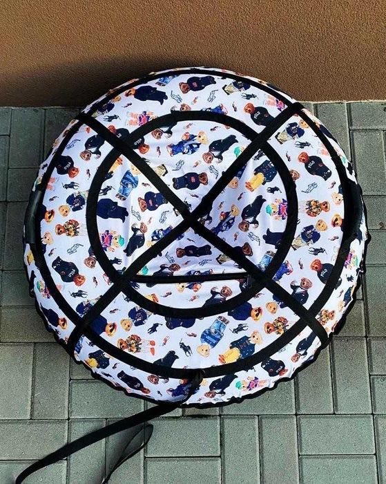 Крутий тюбінг плюшка тюбинг таблетка тюба ватрушка санки надувні