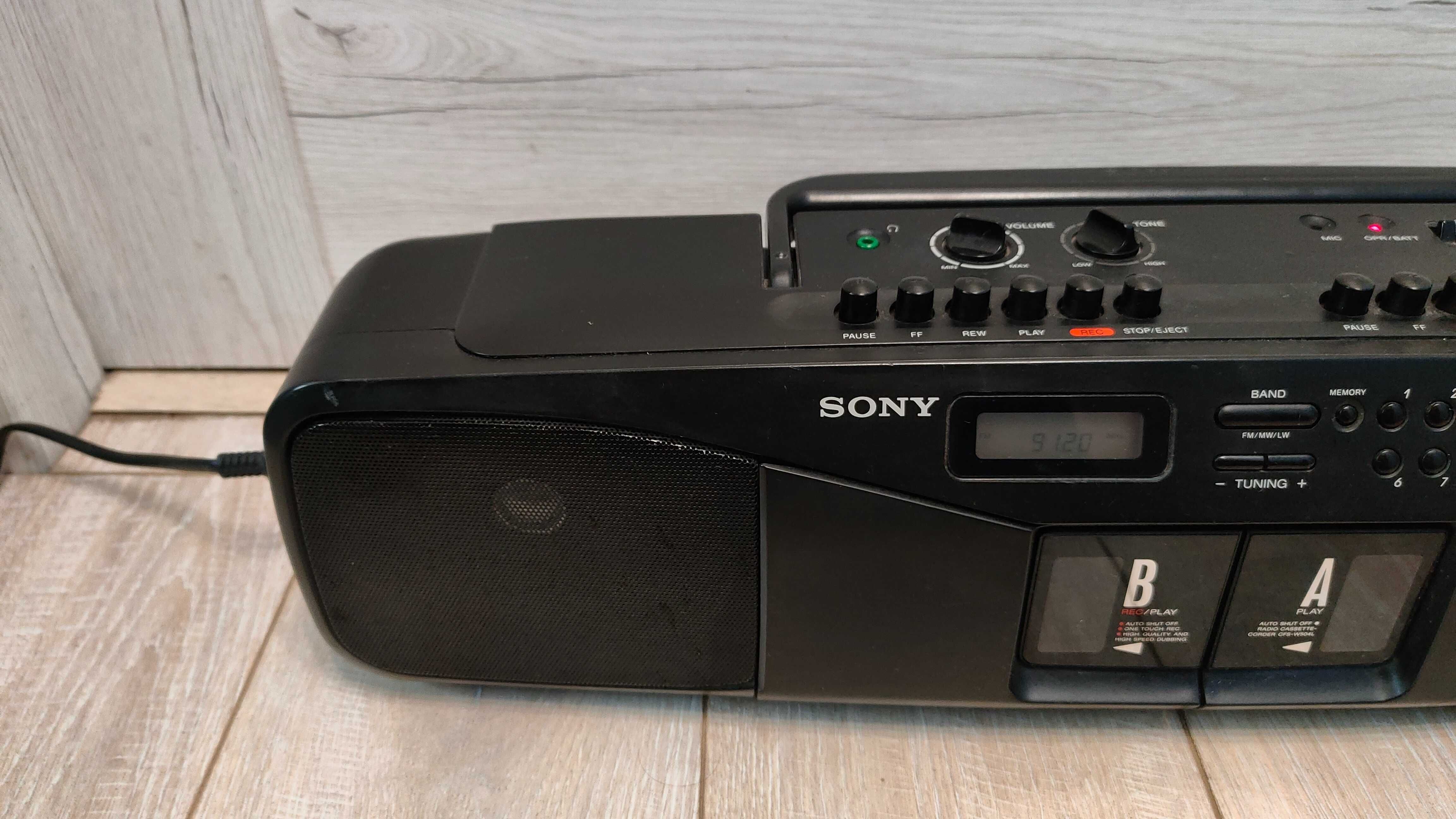 Radiomagnetofon Sony CFS-W504L Sprawne