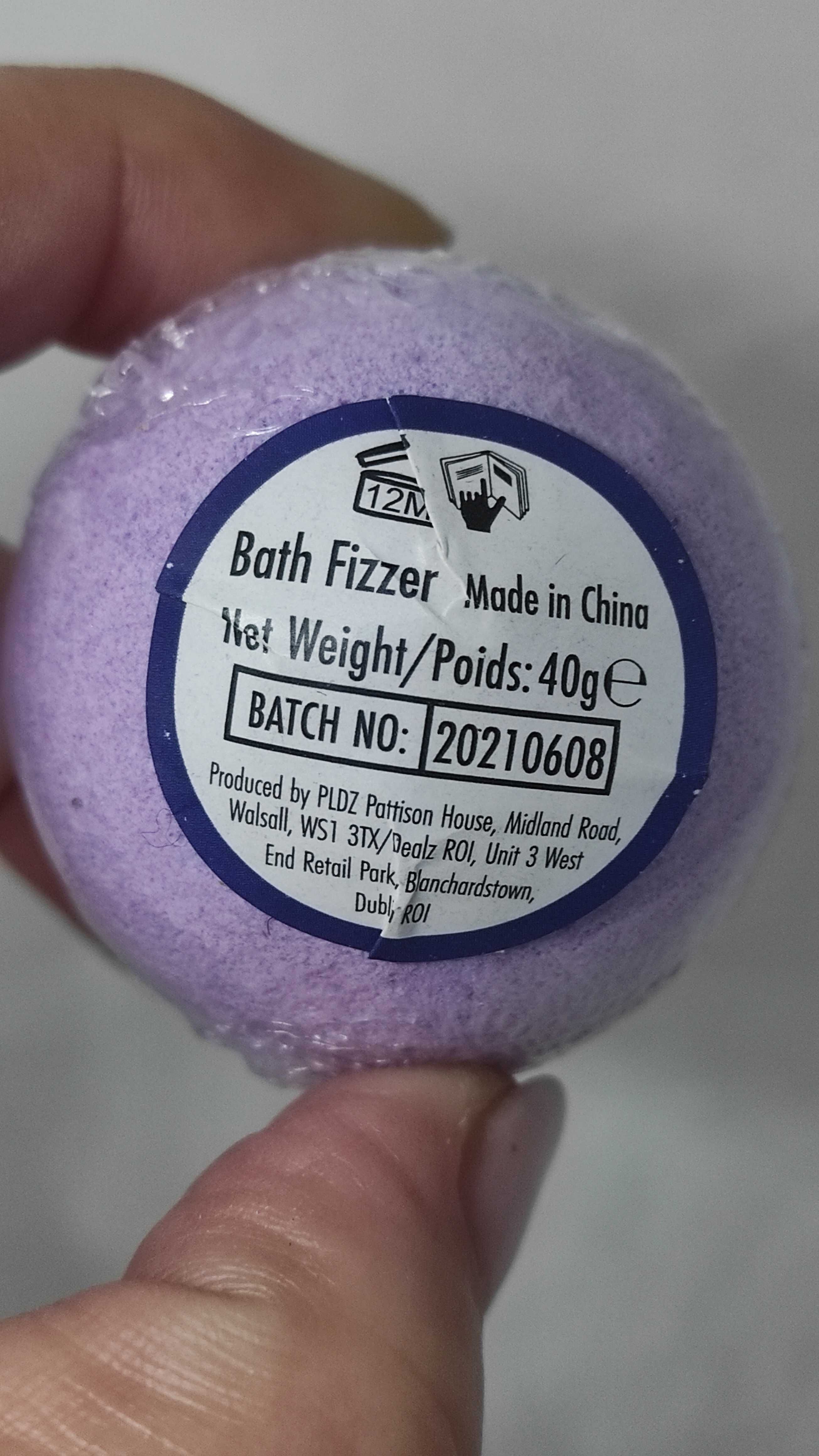 Bola de Banho - Bath Fizzer 40 gr