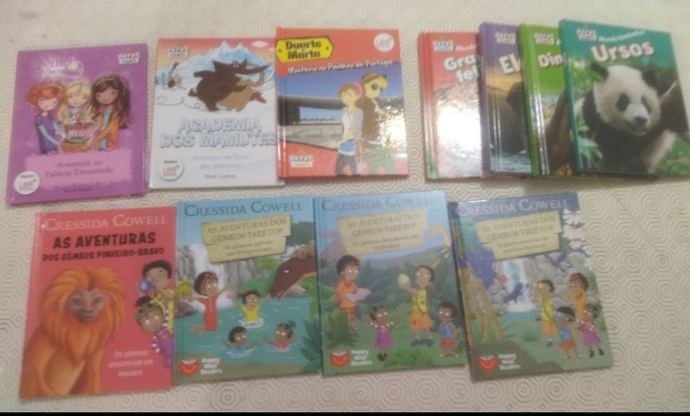 2 lotes de Livros infantis