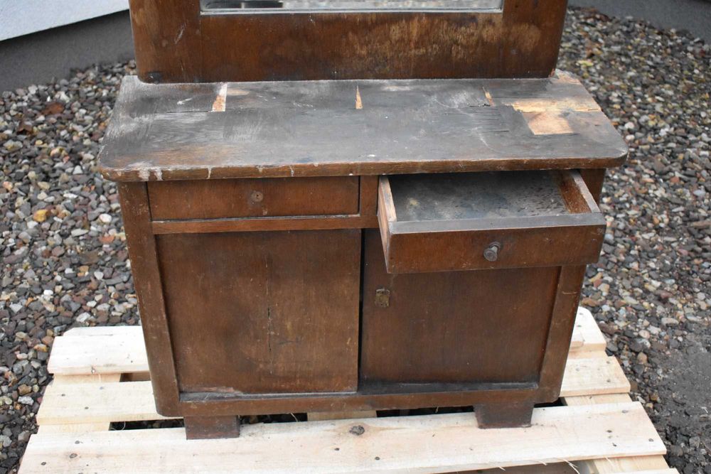 Stare Meble Antyki Lustro Toaletka Stara