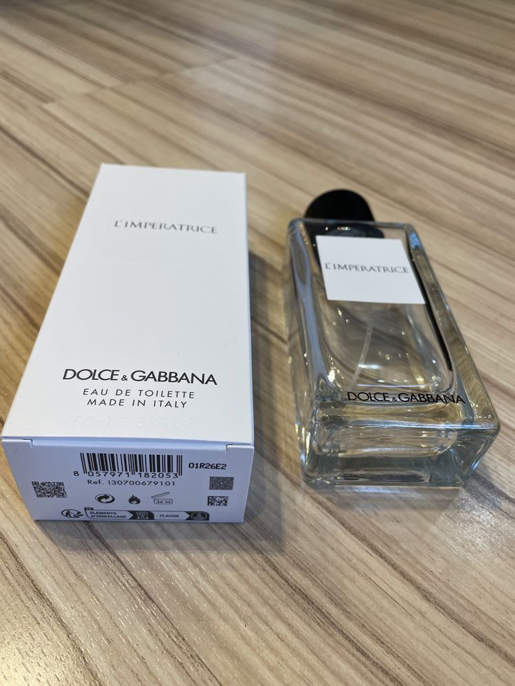 Flakon / butelka po perfumach Dolce & Gabbana / 100 ml