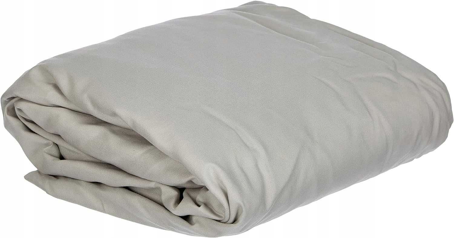 PRZEŚCIERADŁO 180x200x30cm z gumką jasnoszare Amazonbasics s964