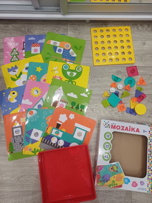 Арт мозаїка з рухомими деталями крупна