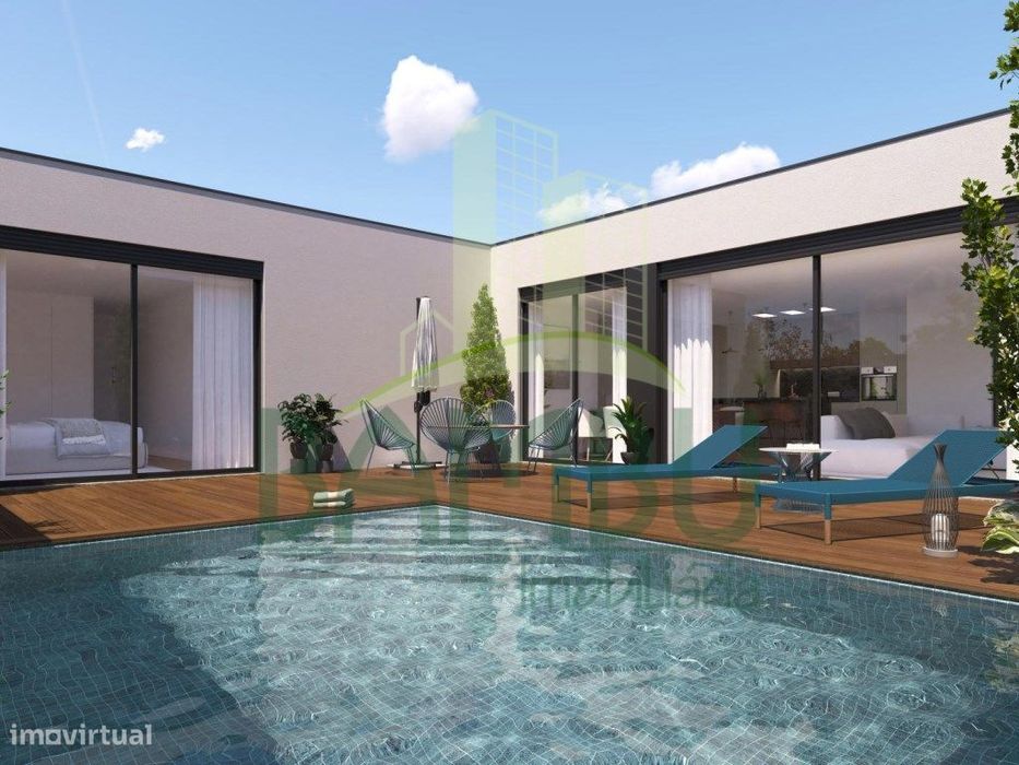 Vilar de Mouros - Moradia térrea T3 com piscina