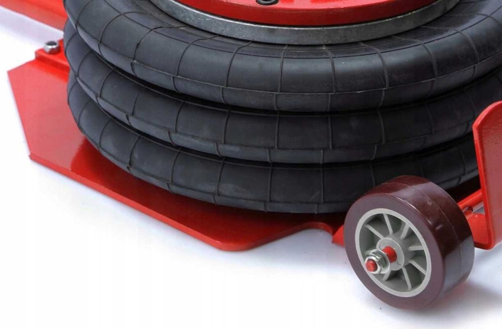 Podnośnik Pneumatyczny 3500kg Typu Bałwanek 3.5T + GUMA ANTYPOŚLIZGOWA